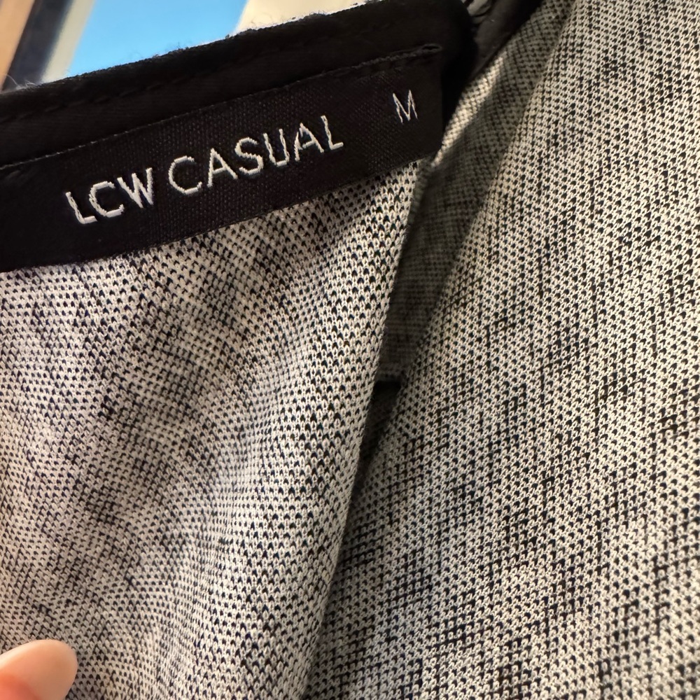 LCW Casual Square Neck Patterned Strappy Women's Bib and Brace - Picture 15 of 15